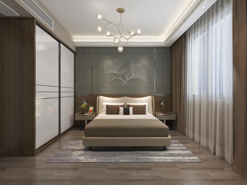 龍湖九里晴川-現代簡約-臥室設計效果圖 龍湖九里晴川-現代簡約-臥室設計效果圖