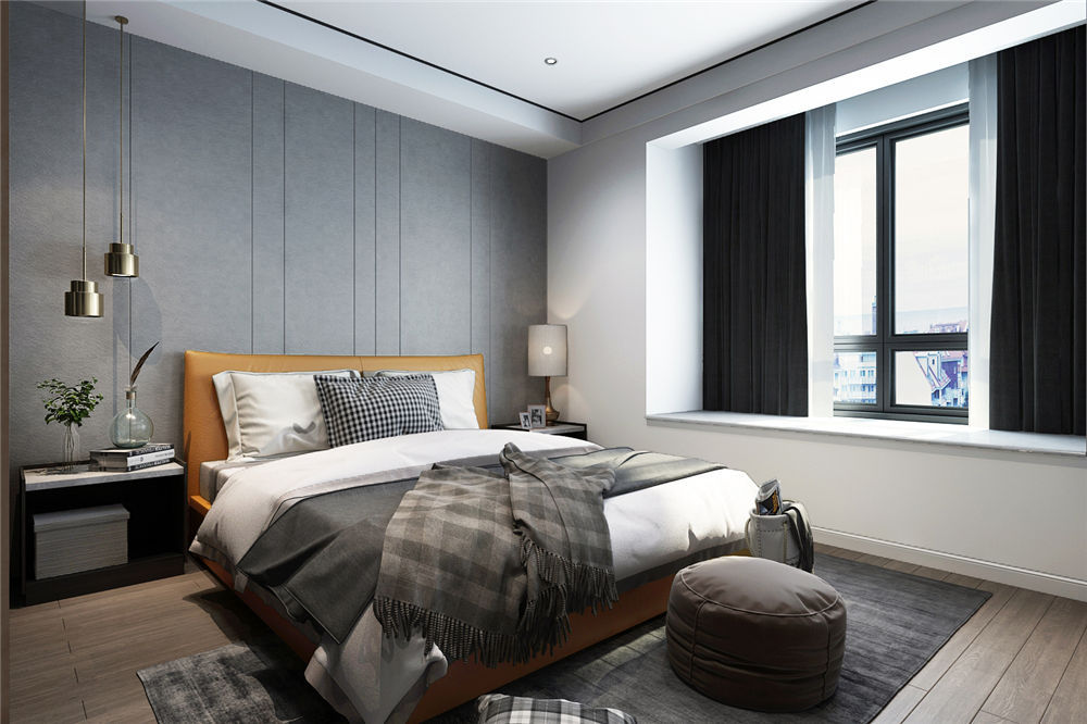 龍湖九里晴川-現代簡約-臥室設計效果圖 龍湖九里晴川-現代簡約-臥室設計效果圖