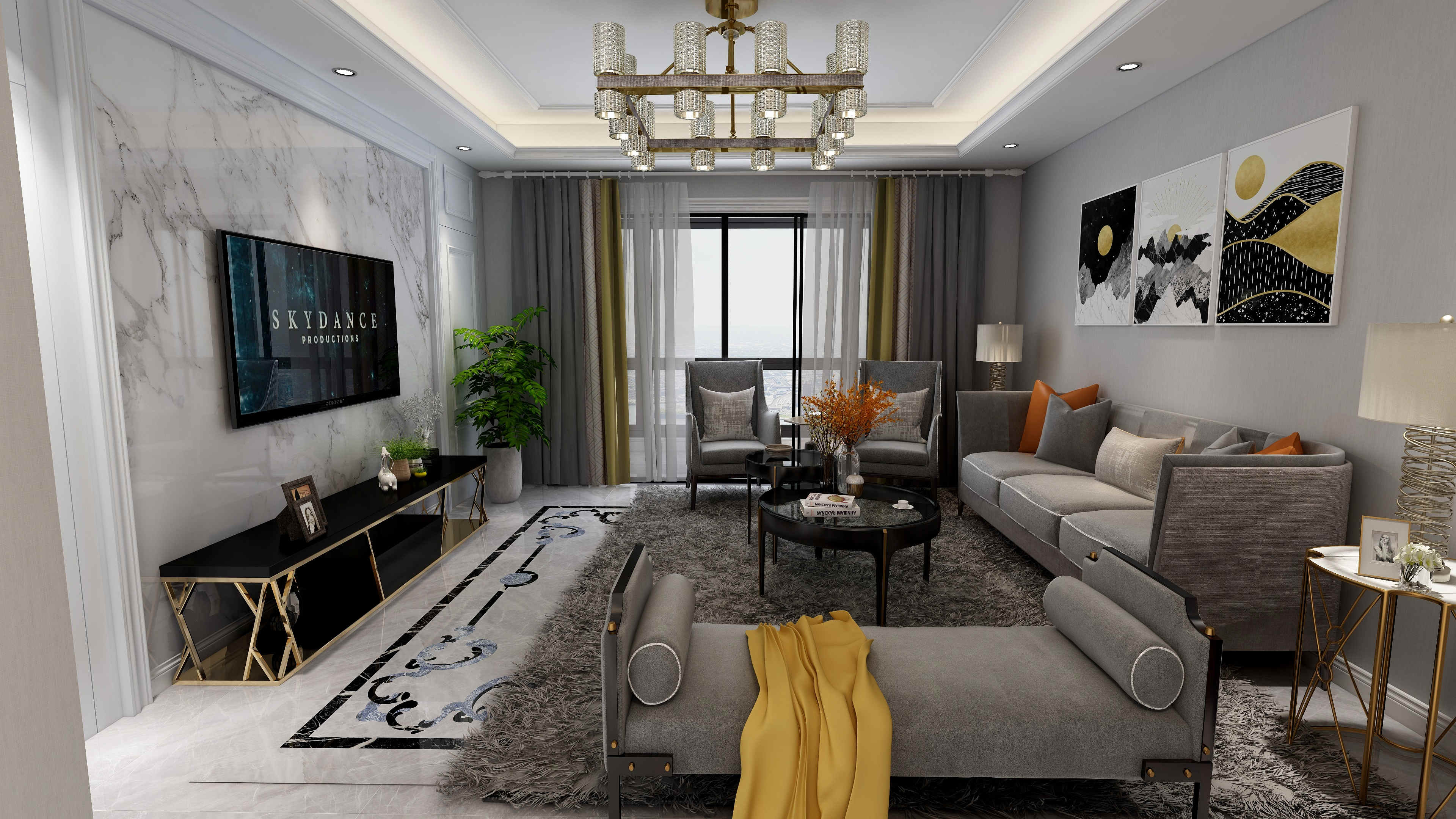 龍湖九里晴川-現代簡約-臥室設計效果圖 龍湖九里晴川-現代簡約-臥室設計效果圖