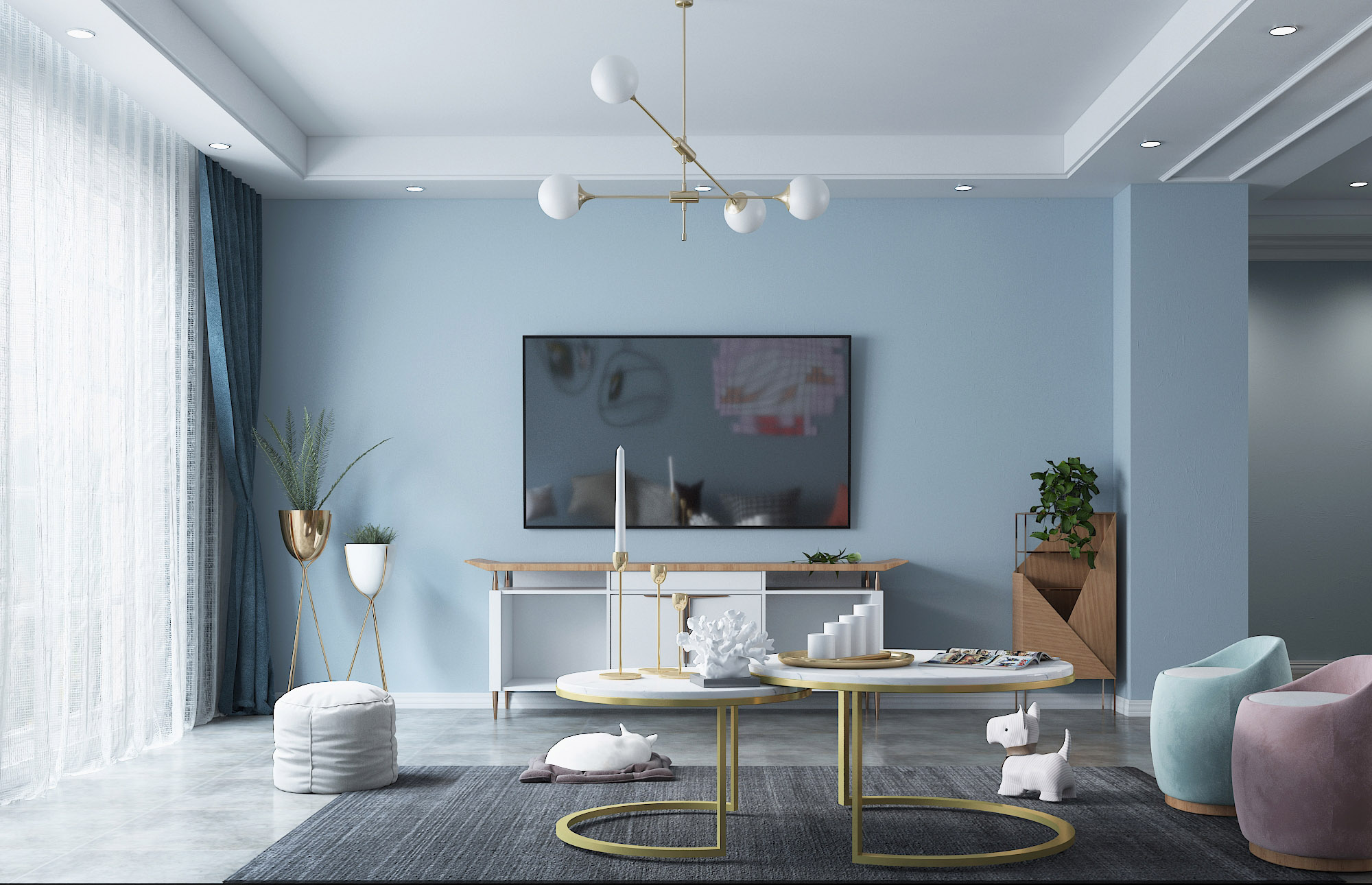 龍湖九里晴川-現代簡約-臥室設計效果圖 龍湖九里晴川-現代簡約-臥室設計效果圖