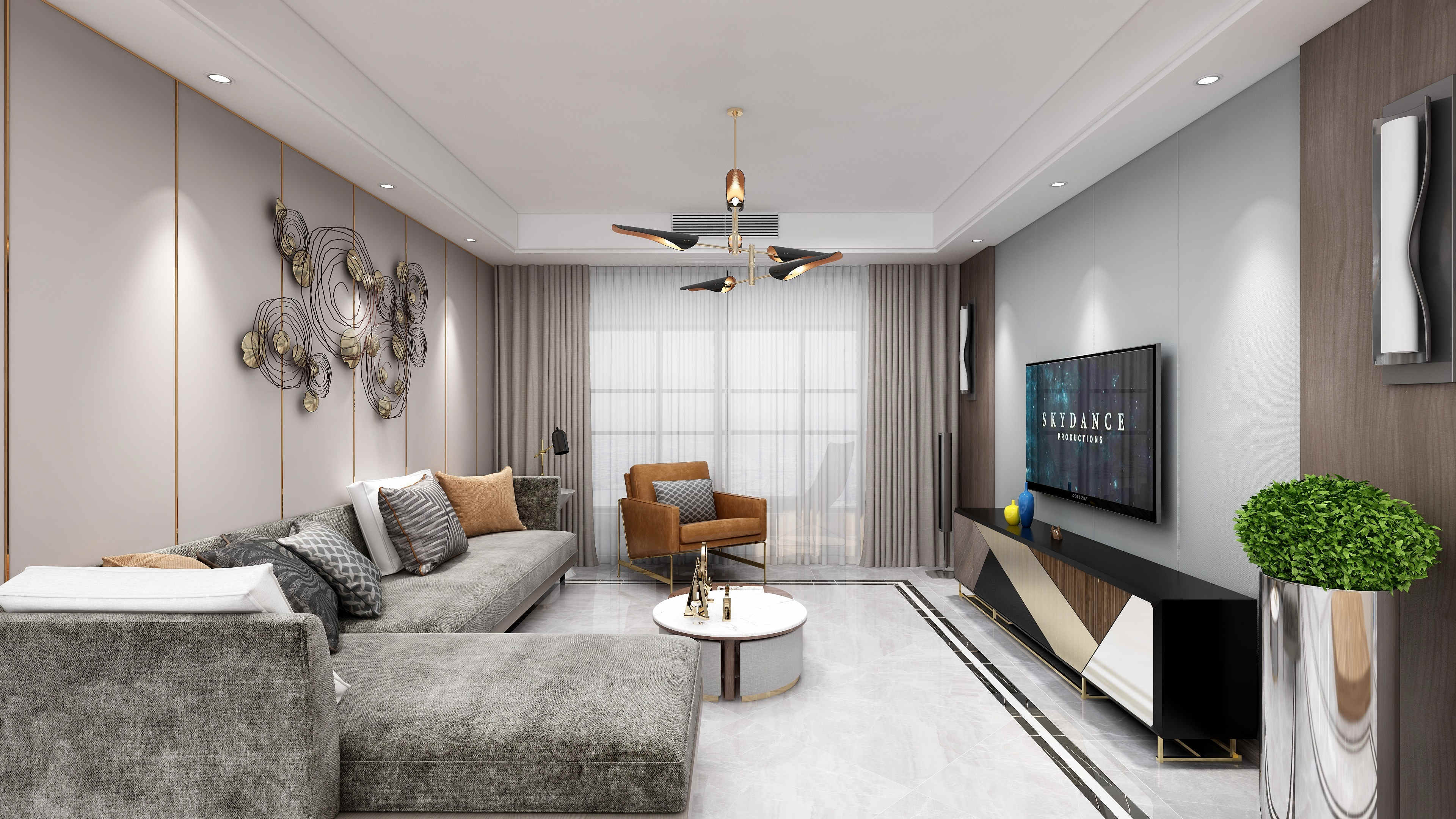 龍湖九里晴川-現(xiàn)代簡約-臥室設(shè)計(jì)效果圖 龍湖九里晴川-現(xiàn)代簡約-臥室設(shè)計(jì)效果圖