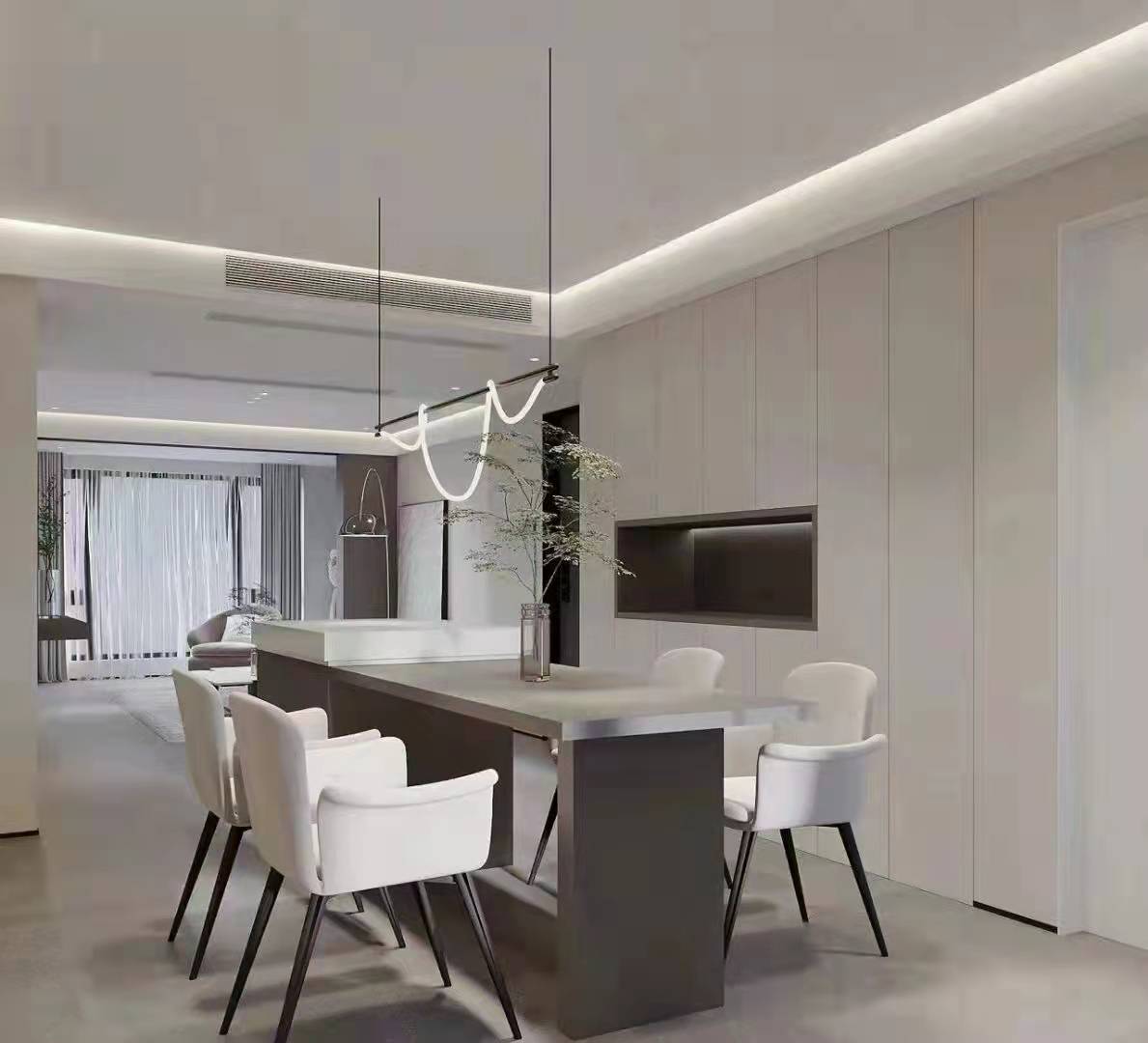 龍湖九里晴川-現代簡約-臥室設計效果圖 龍湖九里晴川-現代簡約-臥室設計效果圖